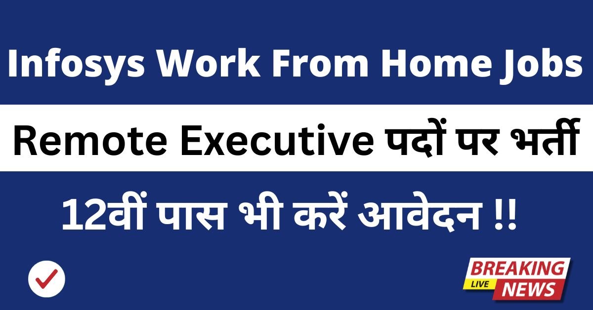 Infosys Work From Home Jobs 2025