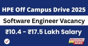 HPE Off Campus Drive 2025