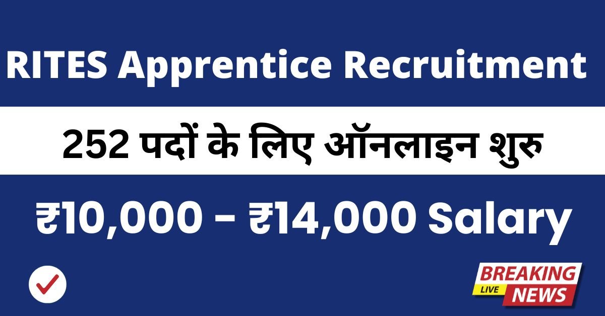RITES Apprentice Recruitment 2025
